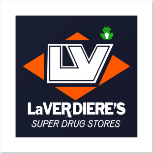 LaVerdiere's Super Drug Stores with Frog Posters and Art